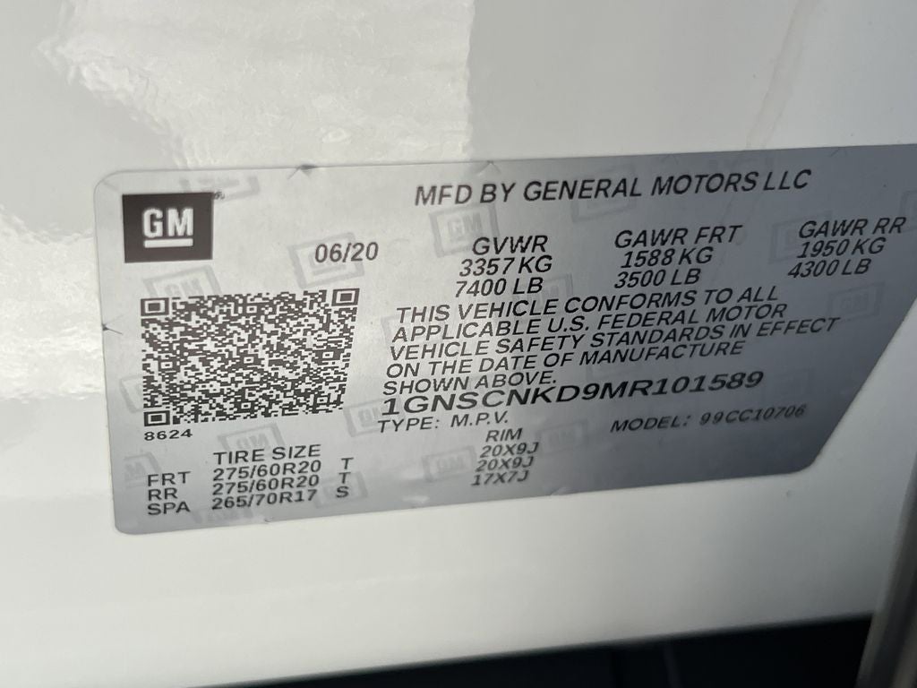 2021 Chevrolet Tahoe LT