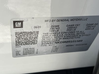 2021 Chevrolet Tahoe LT