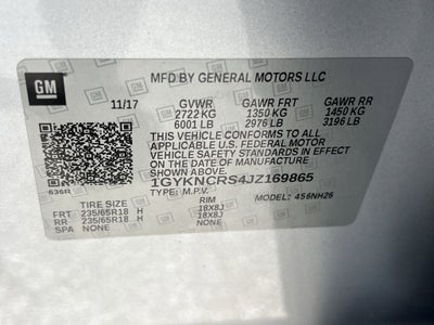 2018 Cadillac XT5 Luxury