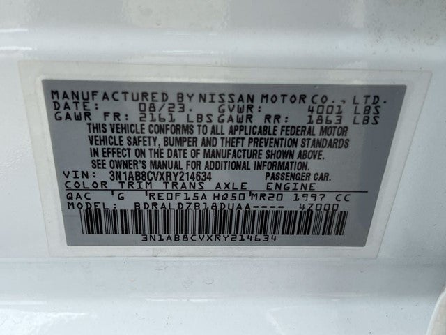 2024 Nissan Sentra SV