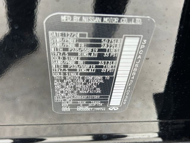 2025 INFINITI QX50 LUXE AWD