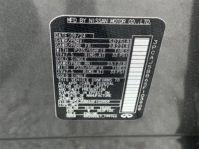 2025 INFINITI QX50 LUXE AWD