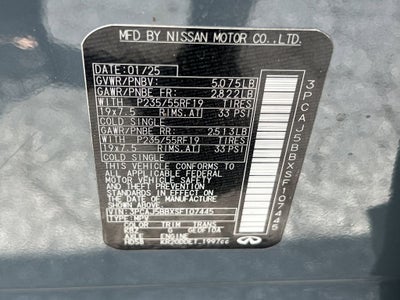 2025 INFINITI QX50 LUXE AWD