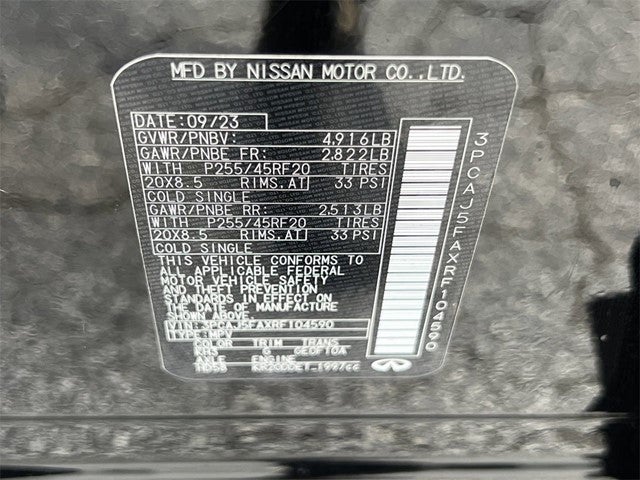 2024 INFINITI QX50 SPORT FWD