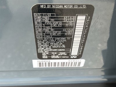 2024 INFINITI QX50 SPORT FWD