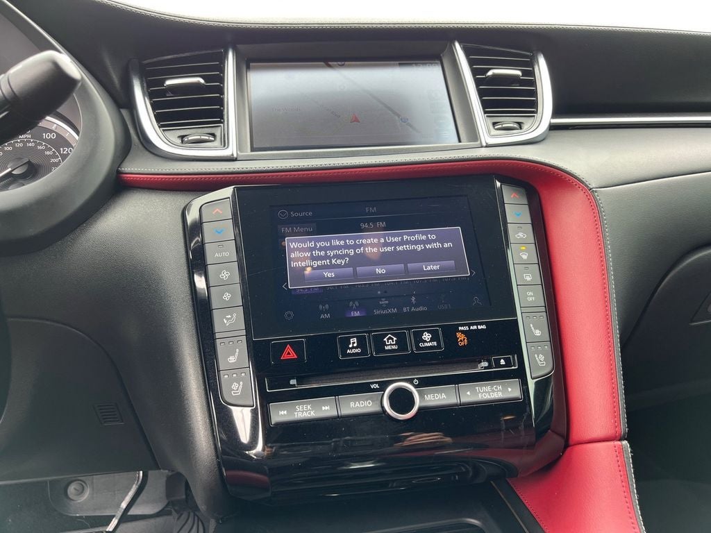 2022 INFINITI QX55 SENSORY
