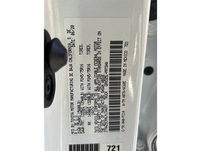 2020 Toyota Tacoma SR5 V6