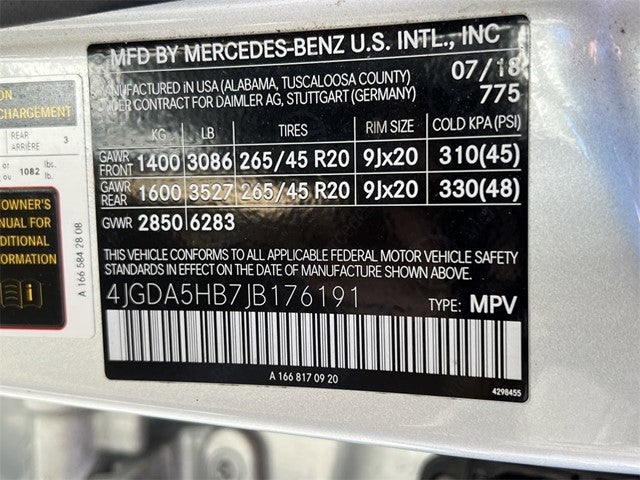 2018 Mercedes-Benz GLE GLE 350 4MATIC®