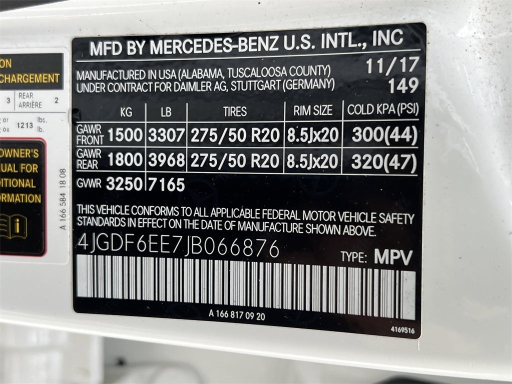 2018 Mercedes-Benz GLS GLS 450 4MATIC®