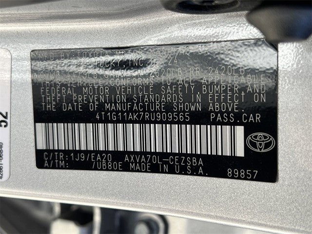 2024 Toyota Camry SE