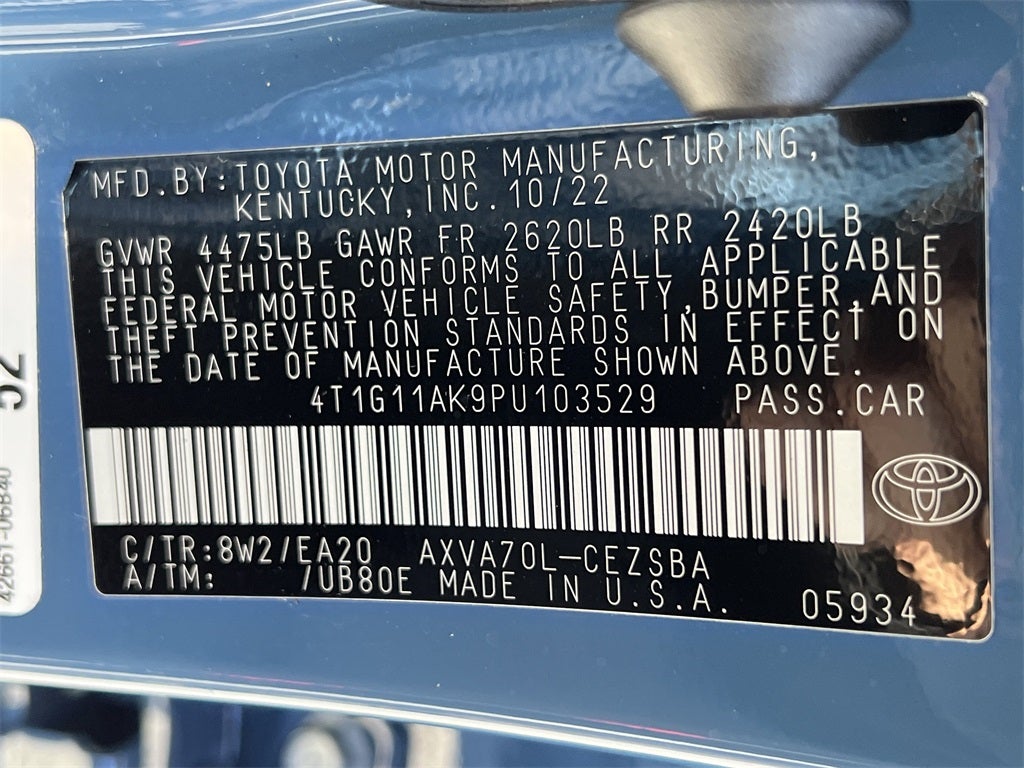 2023 Toyota Camry SE