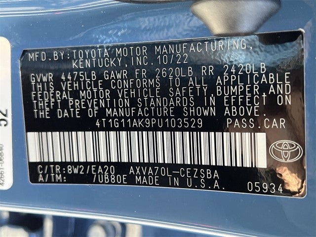 2023 Toyota Camry SE