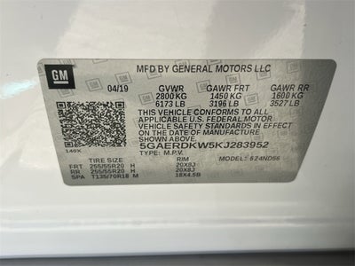 2019 Buick Enclave Avenir