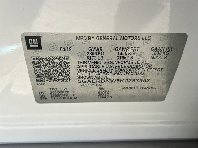 2019 Buick Enclave Avenir