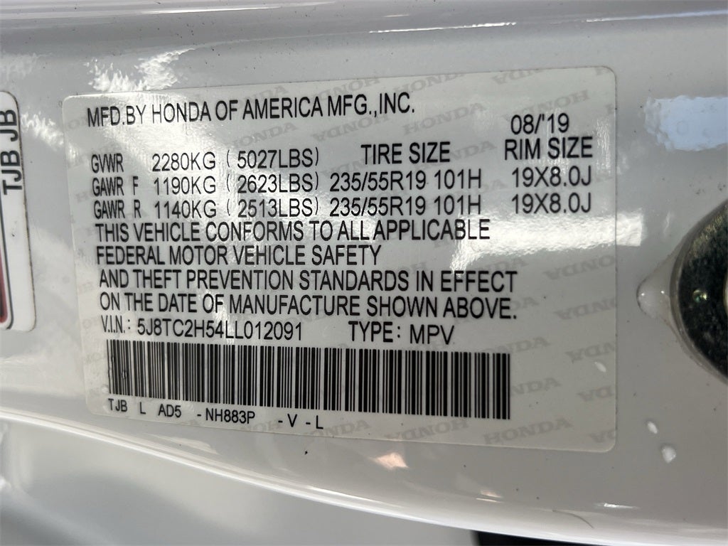 2020 Acura RDX Technology Package SH-AWD