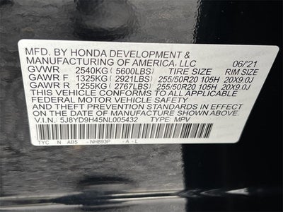 2022 Acura MDX Technology