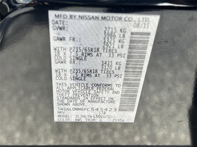 2015 INFINITI QX60 Base