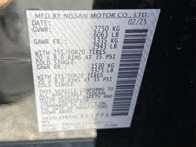 2025 INFINITI QX60 Luxe FWD