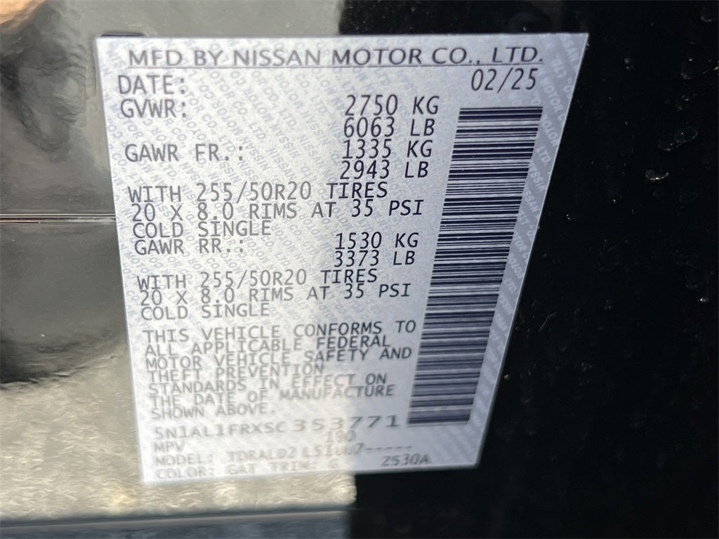 2025 INFINITI QX60 Luxe FWD