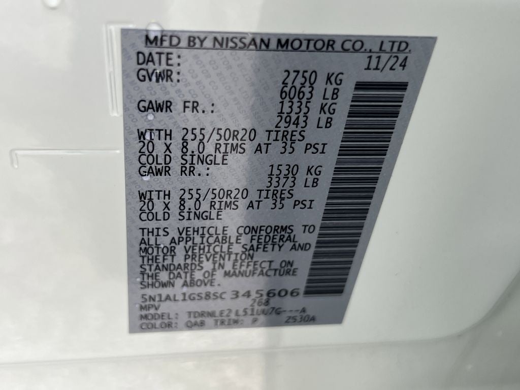 2025 INFINITI QX60 Sensory AWD