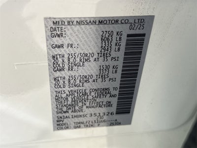 2025 INFINITI QX60 Autograph