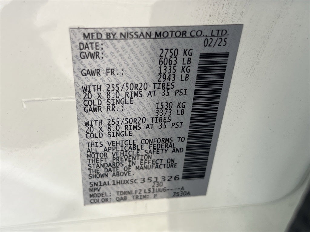 2025 INFINITI QX60 Autograph