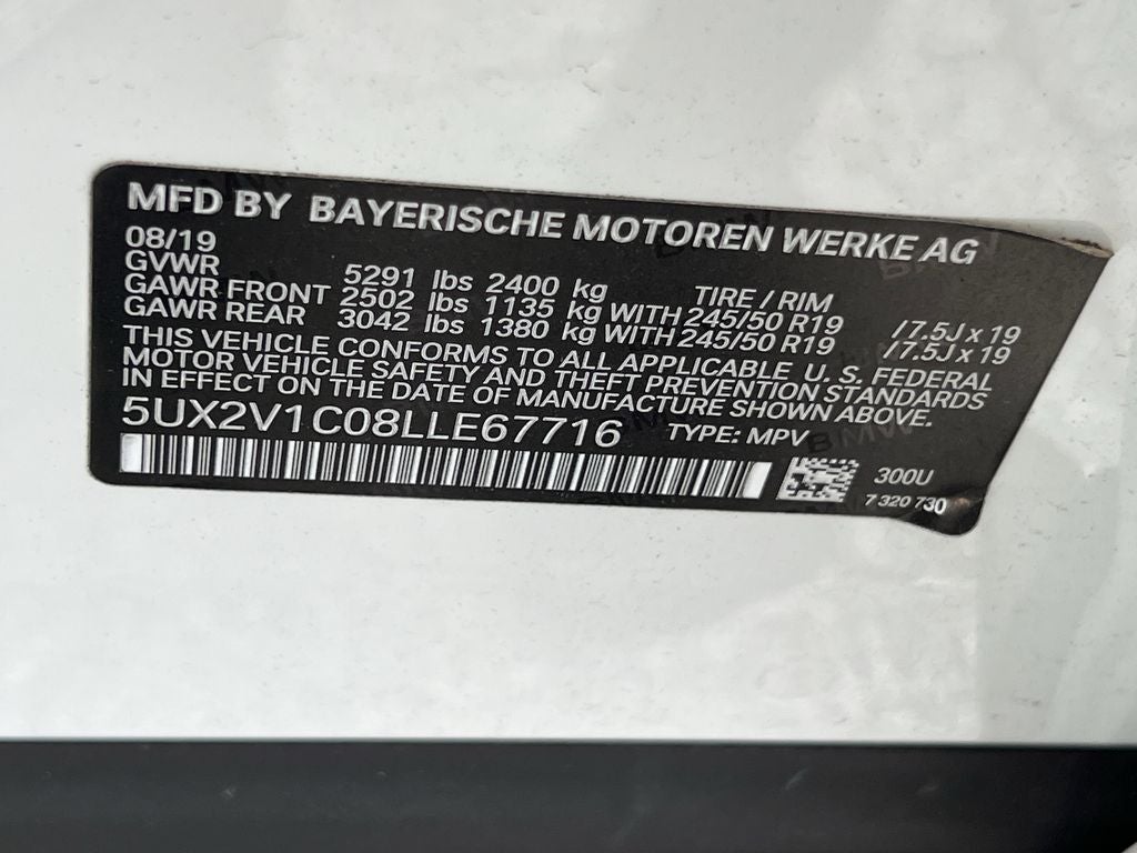 2020 BMW X4 xDrive30i