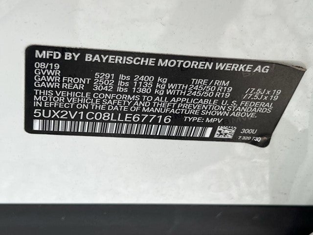 2020 BMW X4 xDrive30i