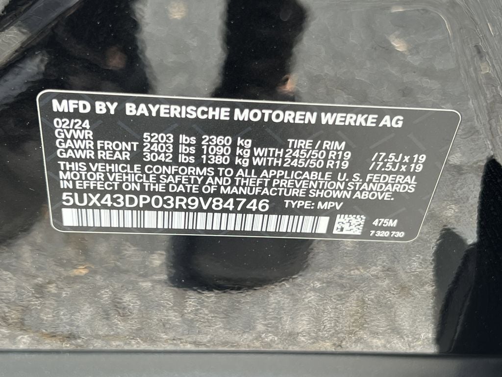 2024 BMW X3 sDrive30i