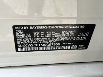 2021 BMW X7 xDrive40i