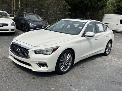 2022 INFINITI Q50 LUXE AWD