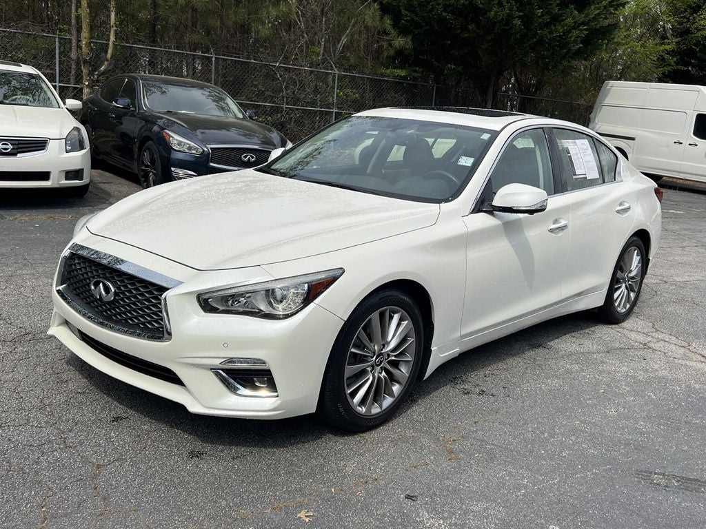 2022 INFINITI Q50 LUXE AWD
