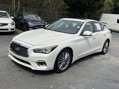 2022 INFINITI Q50 LUXE AWD