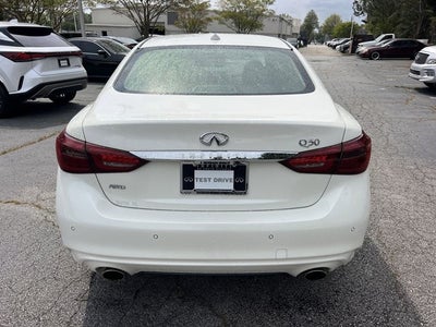 2022 INFINITI Q50 LUXE AWD