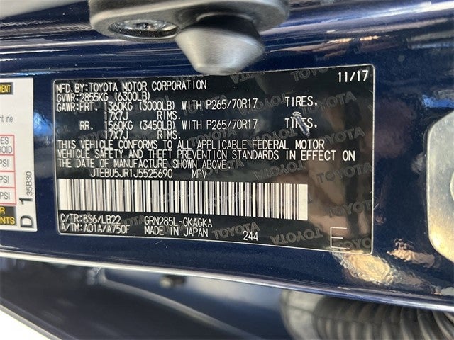 2018 Toyota 4Runner SR5