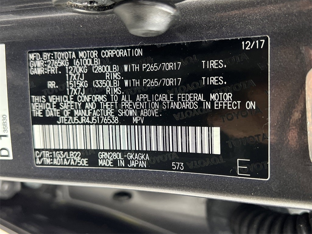 2018 Toyota 4Runner SR5 Premium