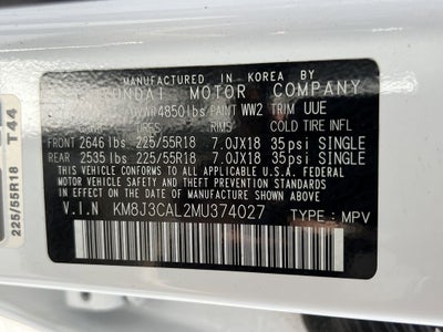 2021 Hyundai Tucson Limited