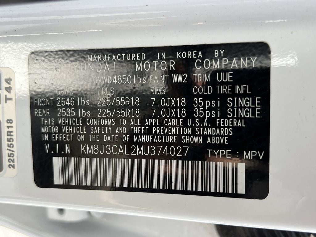 2021 Hyundai Tucson Limited