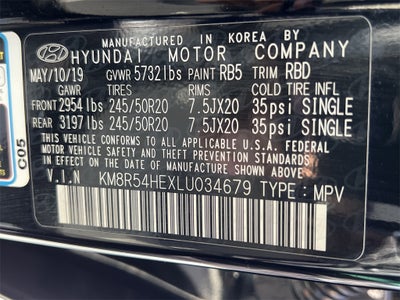 2020 Hyundai Palisade Limited