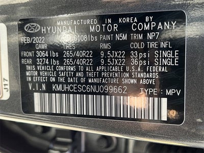 2022 Genesis GV80 3.5T Prestige