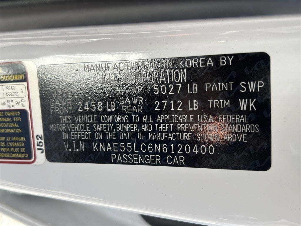 2022 Kia Stinger GT2