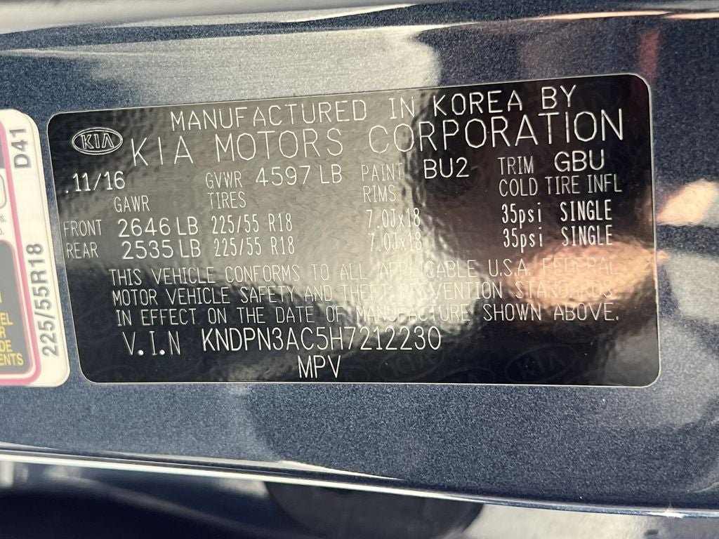 2017 Kia Sportage EX