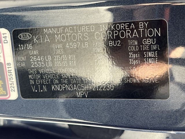 2017 Kia Sportage EX