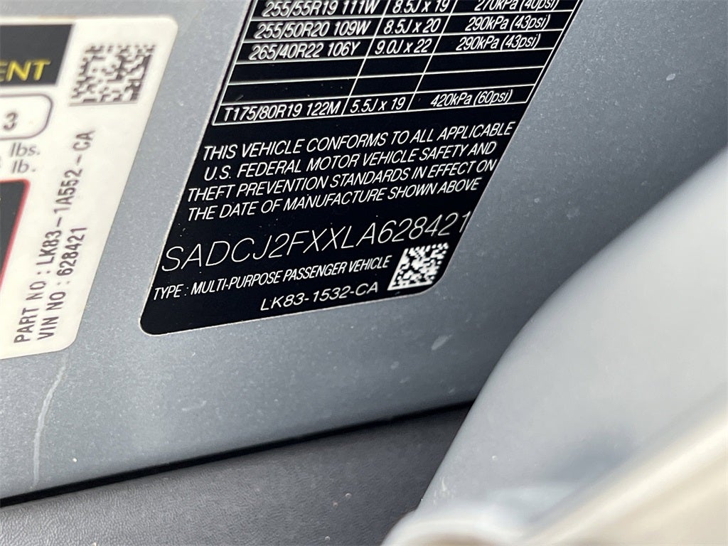 2020 Jaguar F-PACE 25t Premium