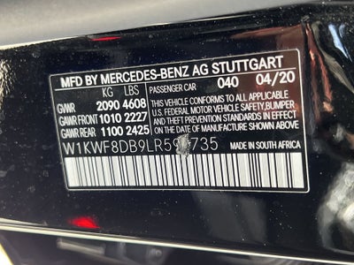 2020 Mercedes-Benz C-Class C 300