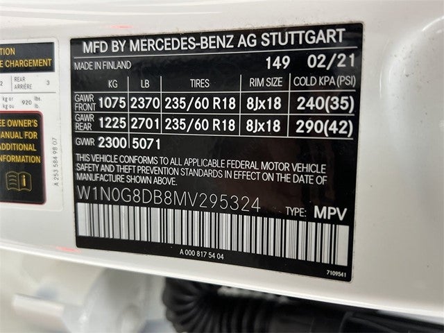 2021 Mercedes-Benz GLC GLC 300 Base