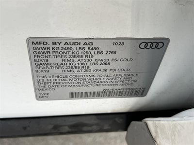 2024 Audi Q5 45 S line Premium quattro