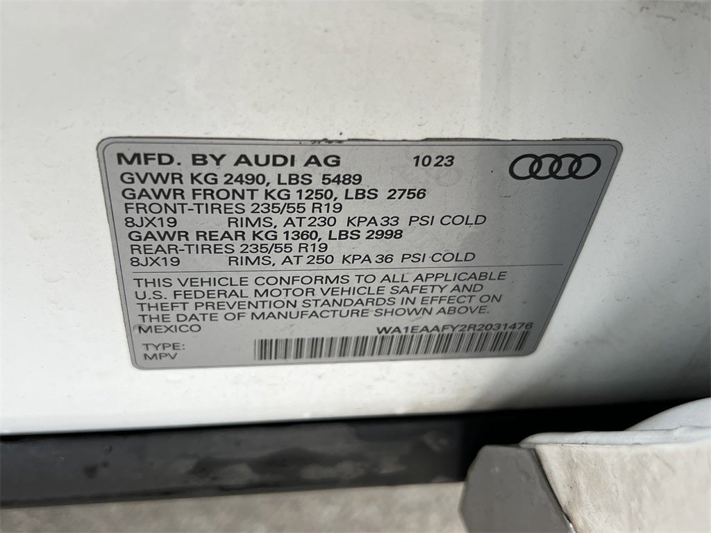 2024 Audi Q5 45 S line Premium quattro