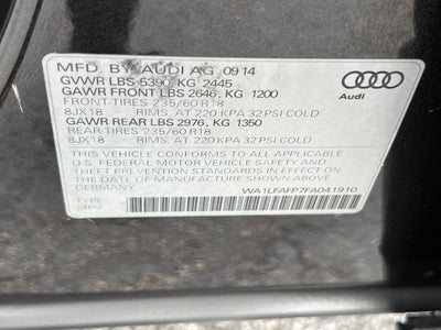 2015 Audi Q5 2.0T Premium Plus quattro