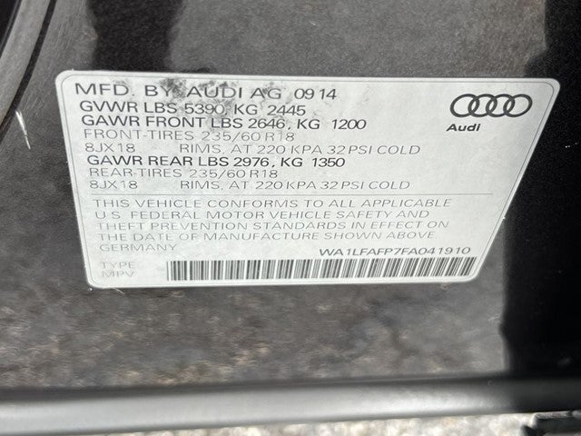 2015 Audi Q5 2.0T Premium Plus quattro